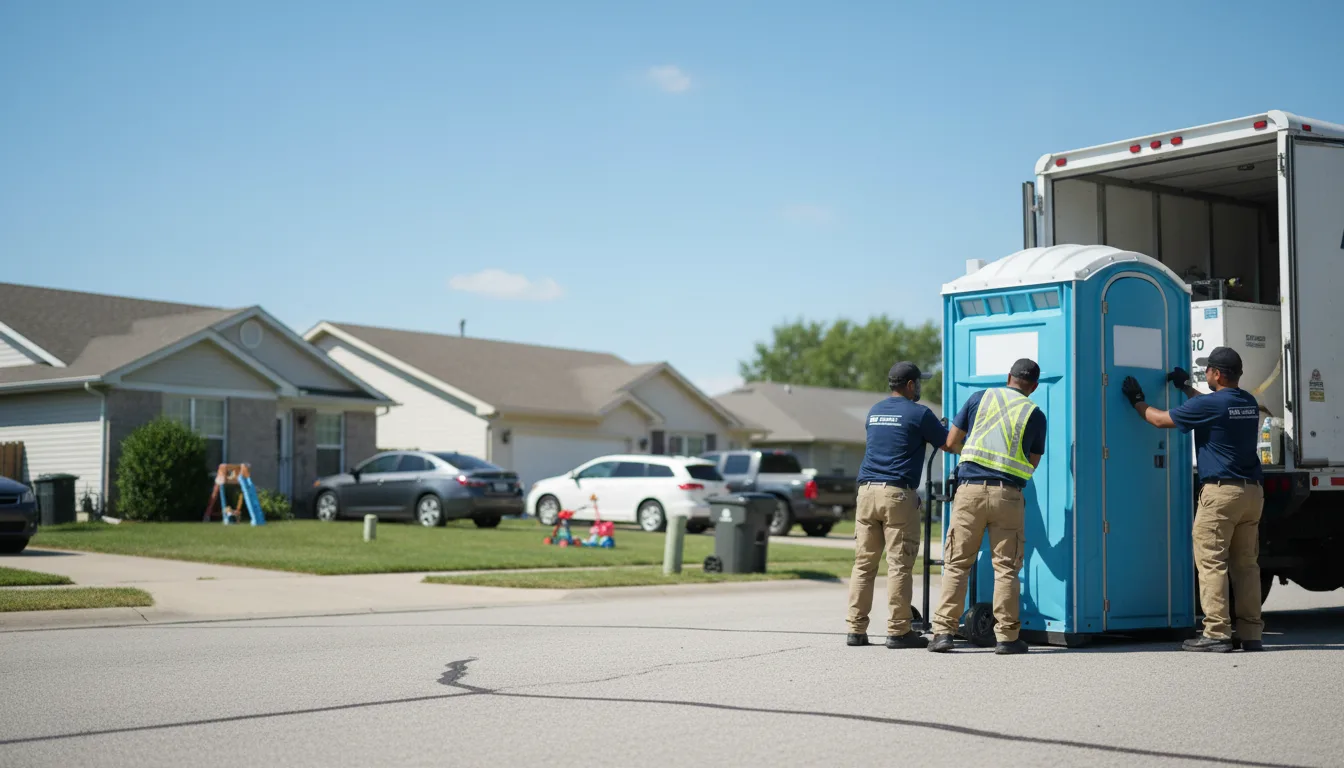 Standard Porta Potty Rentals in Peculiar, MO near me